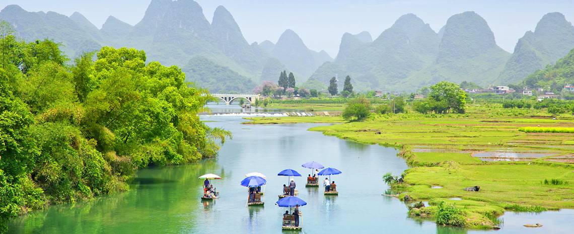 Bamboo Rafting